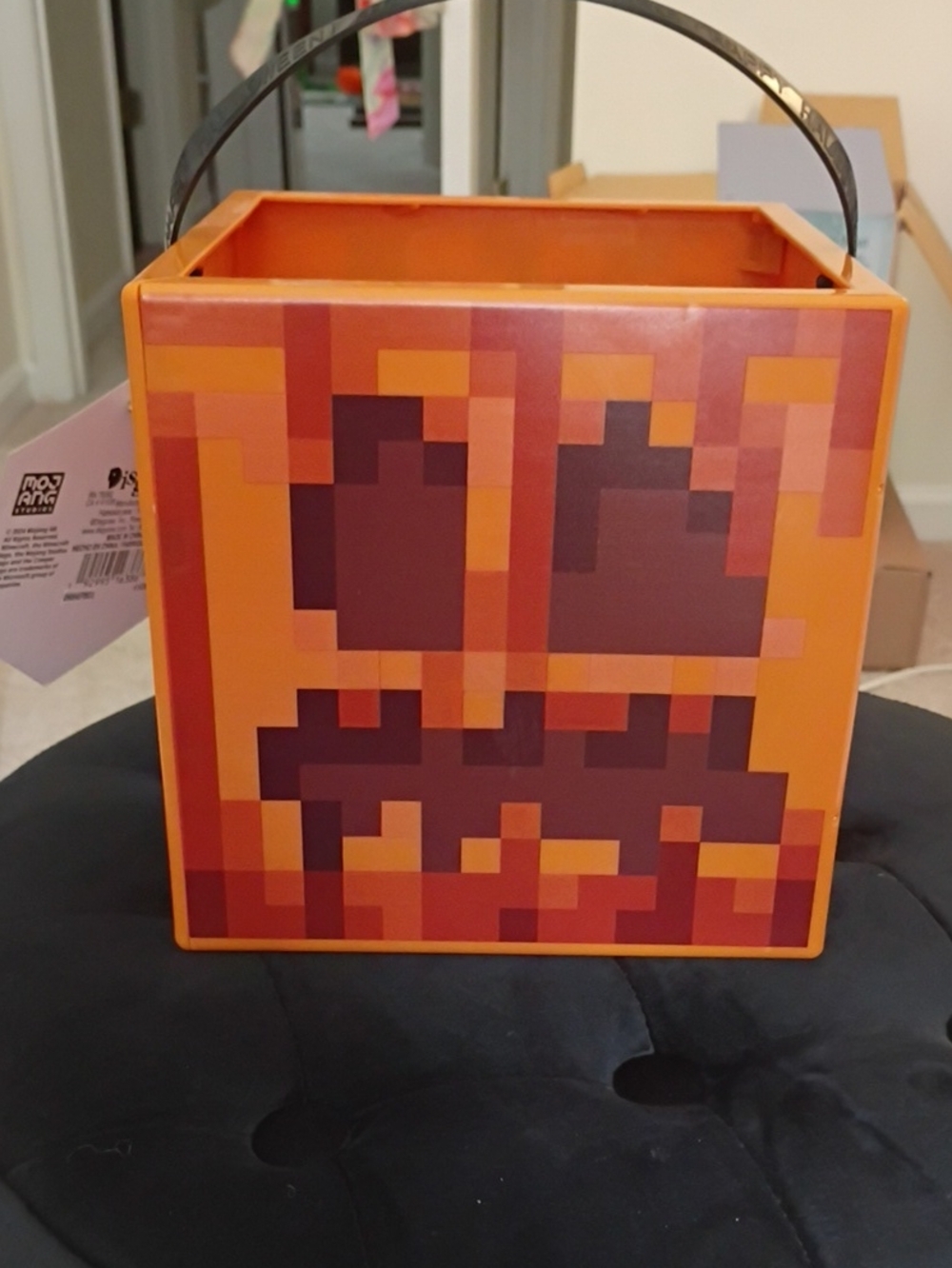 Minecraft Pumpkin Treat Bucket - Official Brand